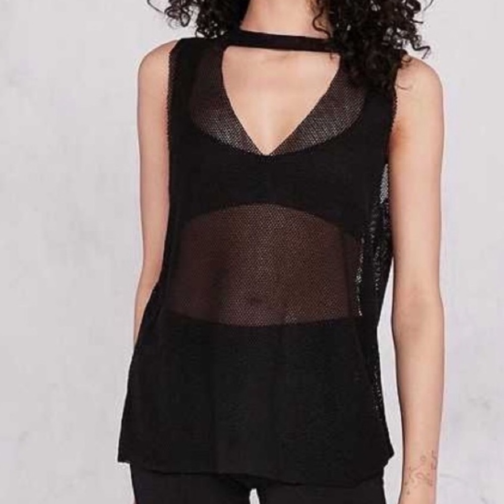 Truly Madly Deeply Mesh Tank